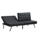 Comfortable Futon Sofa Bed - Black by HouseOfZazla