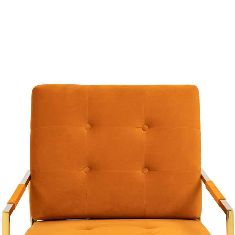 Accent Chair, leisure rocking chair with Stainless steel feet