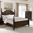 Berwick - 1 Drawer Nightstand With Open Cubby - Dark Oak by HouseOfZazla