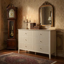 Modern 6 Drawer Fluted Dresser by HouseOfZazla