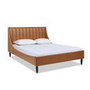 Aspen - Vertical Tufted Modern Headboard Platform Bed Set by Unique Piece Furniture