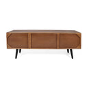 Asther - Acacia Wood TV Cabinet - Natural Wood / Brown