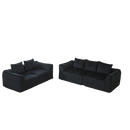Minimalist 3+2 Seater Corduroy Sofa Set