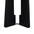 5-Piece Round Dining Table set, 43-Inch Modern Dining Table and 4 Upholstered Chairs for Dining Room, Kitchen Room, Living Room, Easy Assembly