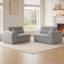 3 Seater, Couch With Throw Pillows For Living Room