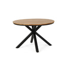 Outdoor Dining Table - Teak / Black by HouseOfZazla