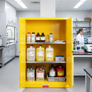 90 Gal Flammable Safety Cabinet, 43"W x 34"D x 65"H by HouseOfZazla