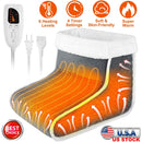 Heating Pad for Foot Electric Heated Foot Warmer Soft Leg Warmer Boots with 6 Level Heating 4 Level Timing