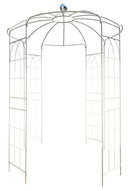 Metal Garden Arch Iron Garden Arbors Gazebo Dia High Birdcage Shape Pergola Pavilion For Wedding Ceremony