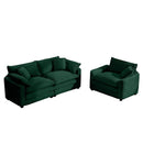 Elegant Oversized Sectional Sofa Set With Deep Seats And Flexible Layout by HouseOfZazla
