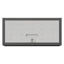 Heavy Duty Metal Wall Mounted Tool Storage Cabinet Steel Metal Garage Storage Cabinet - Black / Gray by HouseOfZazla