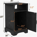 Farmhouse Nightstand, Charging Station & Storage by HouseOfZazla