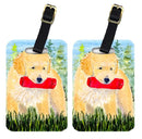 Golden Retriever Luggage Tag