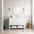 James Martin Breckenridge 48" Single Bathroom Vanity, Bright White