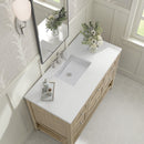 James Martin Breckenridge 48" Single Bathroom Vanity, Whitewashed Oak