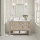 James Martin Breckenridge 48" Single Bathroom Vanity, Whitewashed Oak