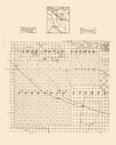 Vintage Map of Jeff Davis County, Texas 1894