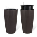 Tall Planters Set With Water Level Monitor And Auto Watering by HouseOfZazla