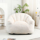 Beanbag Chair, Beanbag Sofa Chair With Armrests Stuffed High Density Foam by Unique Piece Furniture