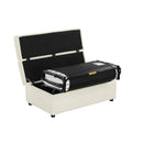 Twin Size Folding Ottoman Sleeper Bed With Mattress Convertible Guest Bed by HouseOfZazla