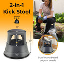 330 lbs Step Stool with Non-Slip Rubber Platform by LJGDeals