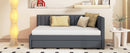 Upholstered Daybed, Sofa Bed Frame, No Box Spring Needed