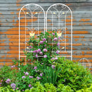 Garden Metal Trellis Rustproof Trellis For Climbing Plants Outdoor Flower Support by Unique Piece Furniture