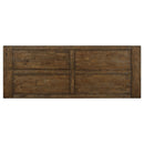 Amarillo - Rectangular Counter Height Dining Table - Rustic Brown