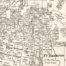Vintage Map of Leon County, Texas 1879