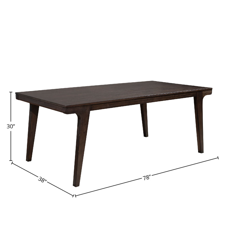 Olejo Dining Table, Chocolate