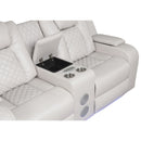 Benz - Power Recliner Set With LED Lighting And USB Charging by HouseOfZazla