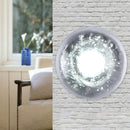 GobekUsa Traditional Clear Crystal Bubble Sconce Wall Lamp - Single Bulb Light Fixture