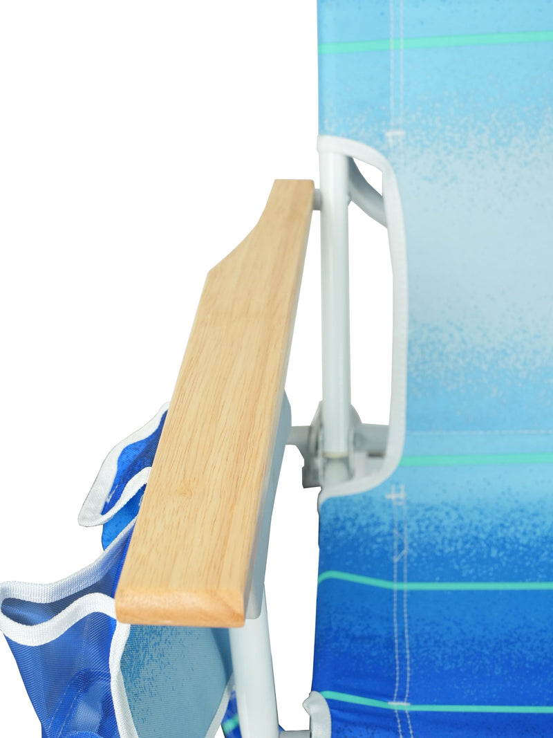 1PCS Backpack Beach Chairs for Adults Beach towel backpack beach chairs for adults 5 position chair with pouch folding lightweight positions back pack 13 inch high