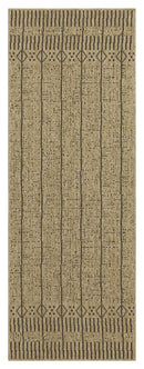 Earth - 5'3" X 7'3" Indoor, Outdoor Area Rug - Jute / Black