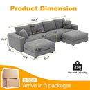 Modern Comfy Upholstered Sofa Cloud Couch & Deep Seat Couches by HouseOfZazla