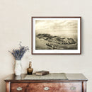 Vintage Map of Monhegan, Maine 1896