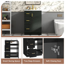 Bathroom Vanity With Under Mount Sink, 2 Drawers And Soft Closing Door by HouseOfZazla