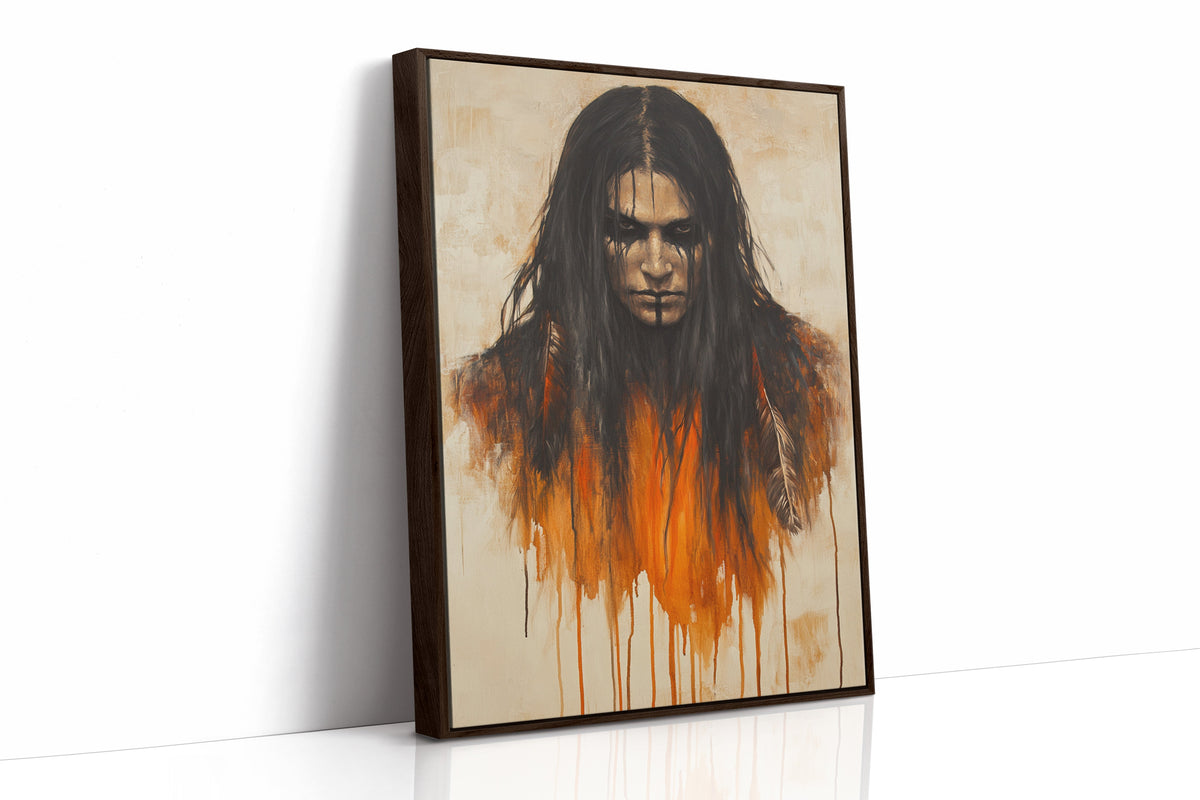 Ember Stare Warrior Portrait, photo 18 of 19