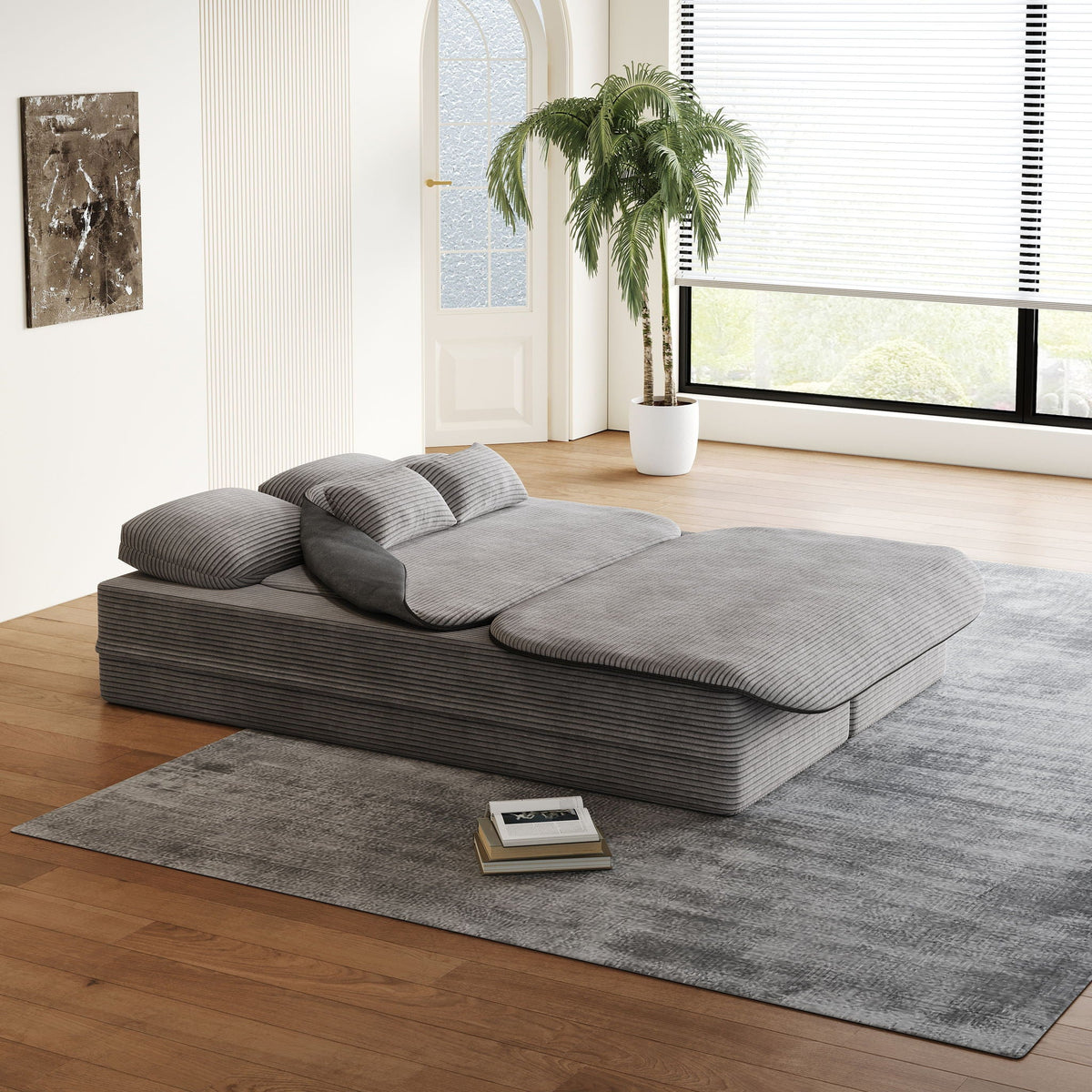 2 In 1 Foldable Sofa Bed With Multi Functional Blanket, photo 25 of 40