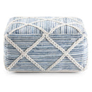 Cowan - Handcrafted Square Pouf