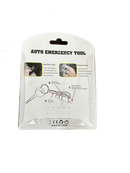 Auto Rescue Tool - Window Punch/Seatbelt Cutter Combo