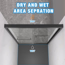 Aluminum Frame Double Sliding Shower Door