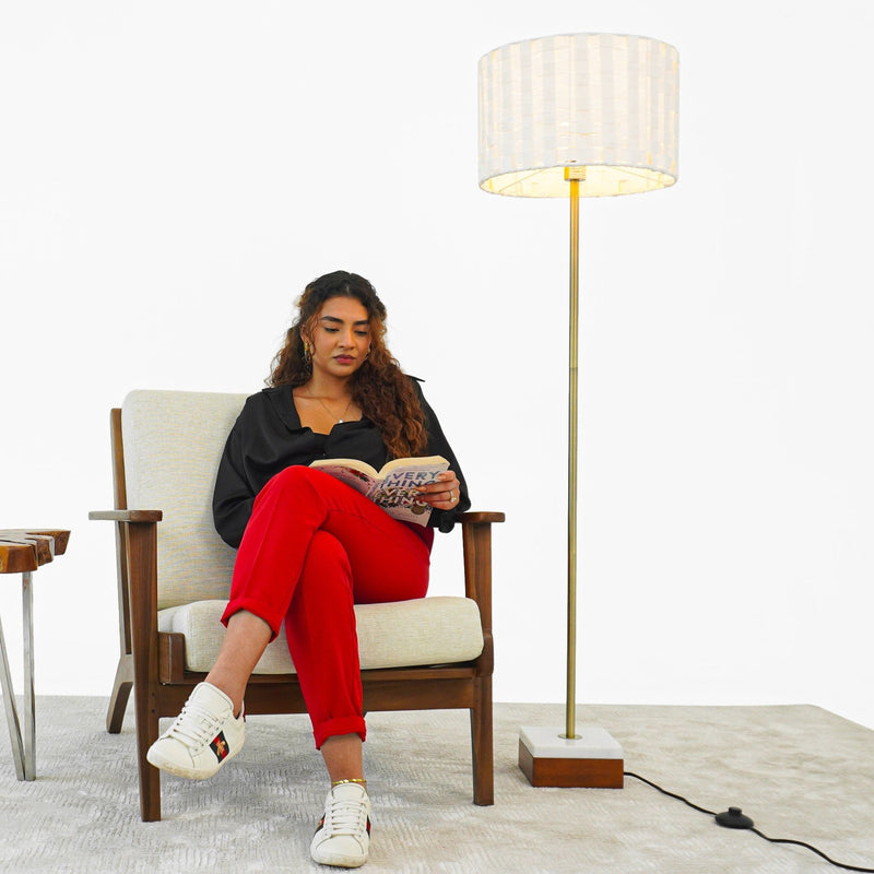 Viora - Floor Lamp - Gold, photo 4 of 9