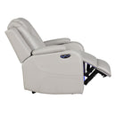Benz - LED & Power Recliner Chair With Adjustable Headrest by HouseOfZazla