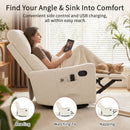 Manual Swivel Rocker Recliner Chair