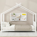 Metal House Platform Bed With Modern Design And Durable Frame by HouseOfZazla