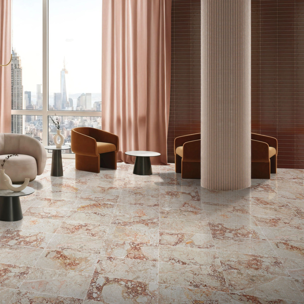 Natural Marble Polished Tile For Wall And Floor (Set of 4), photo 14 of 40