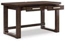 Breckington - Home Office Desk - Dark Brown by Unique Piece Furniture
