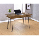 Writing Desk With 4 Hidden Storages - Brown by HouseOfZazla
