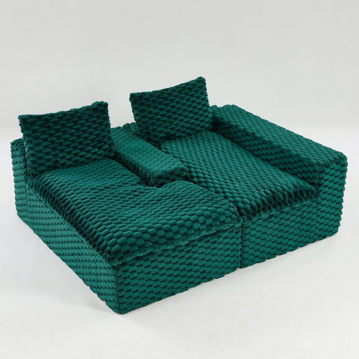 Modular Sofa, Convertible Twin Seat With Chaise Lounge, photo 33 of 40